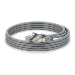 Cat6 U/UTP Patch Cable, 24AWG, 550MHz, Grey